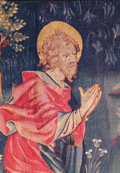 Saint John (detail) by Nicolas Bataille